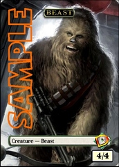 Beast Token – Custom: Chewbacca